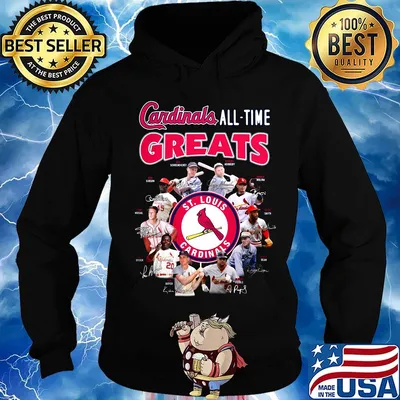 St. Louis cardinals all-time greats signatures s Hoodie