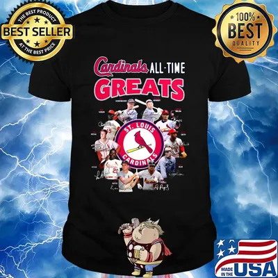 St. Louis cardinals all-time greats signatures shirt