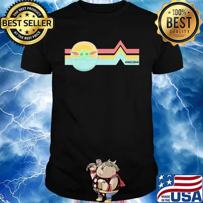 Star wars baby yoda mandalorian shirt