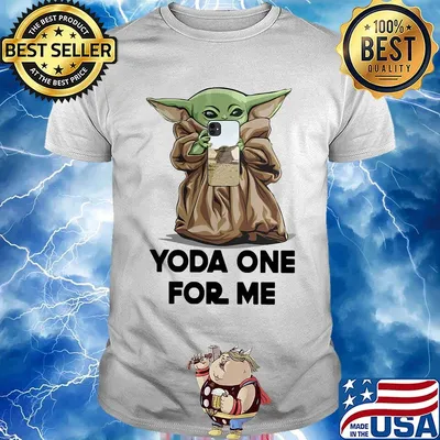 Star wars baby yoda one for me shirt