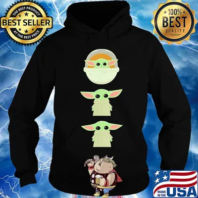 Star wars baby yoda vintage s Hoodie