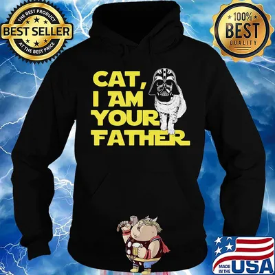 Star wars darth vader cat i am your father s Hoodie