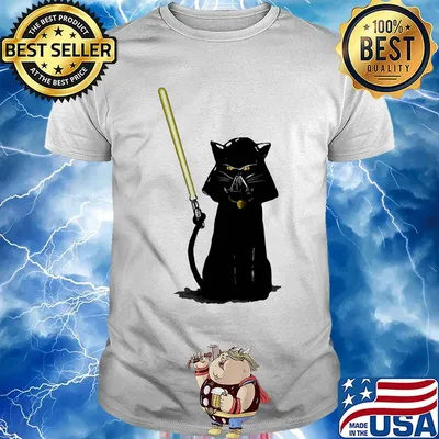 Star wars darth vader cat shirt