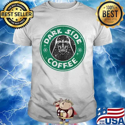 Star wars darth vader dark side coffee diamond shirt