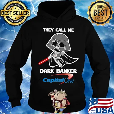 Star wars darth vader they call me darth baker capital one s Hoodie