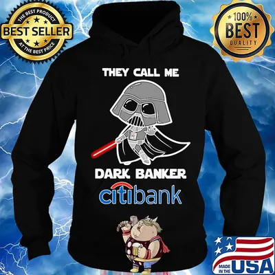 Star wars darth vader they call me darth baker citibank s Hoodie
