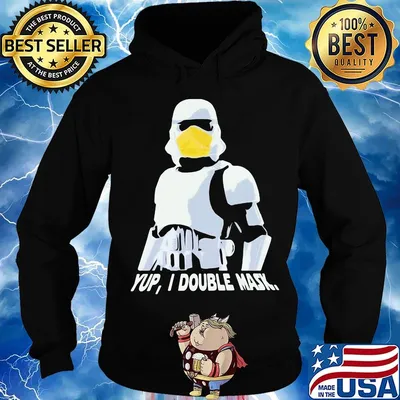 Star wars darth vader yup i double mask s Hoodie