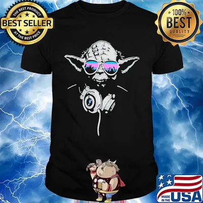 Star wars master yoda dj shirt