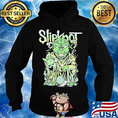Star wars master yoda slipknot s Hoodie