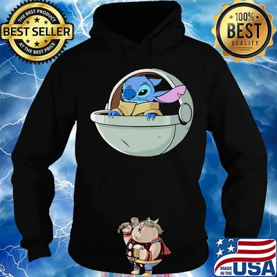 Star wars stitch watermelon winner s Hoodie