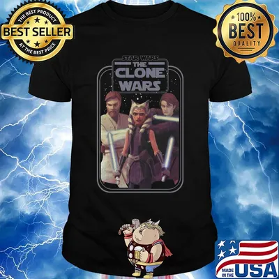 Star wars the clone wars shirt