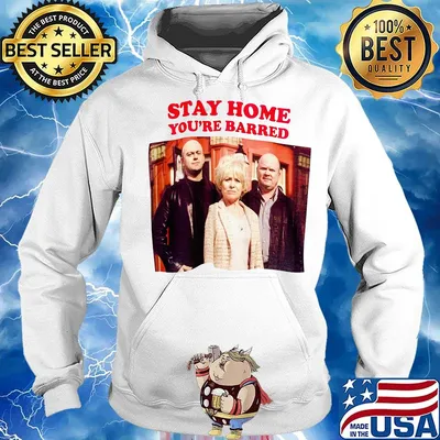 Stay home you're barred covid-19 s Hoodie