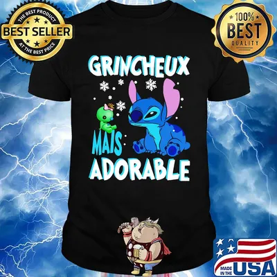 Stitch and scrump grincheux mais adorable shirt