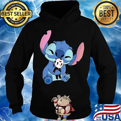 Stitch hug halloween michael myers s Hoodie