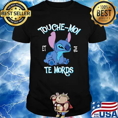 Stitch touche-moi et je te mords shirt
