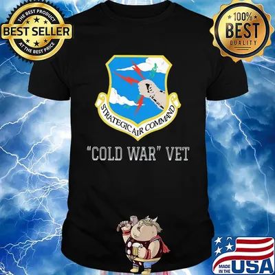Strategic air command cold war vet shirt
