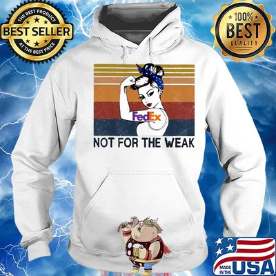 Strong woman tattoos fedex not for the wear vintage retro s Hoodie