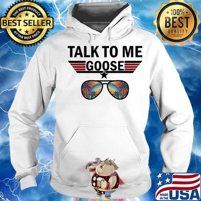 Summer talk to me goose glasses s Hoodie