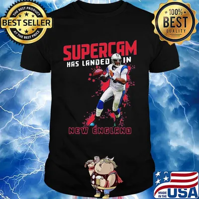 Supercam has landed in new england shirt