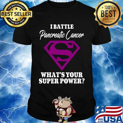 Superman i battle pancreatic cancer what's your superpower shirt