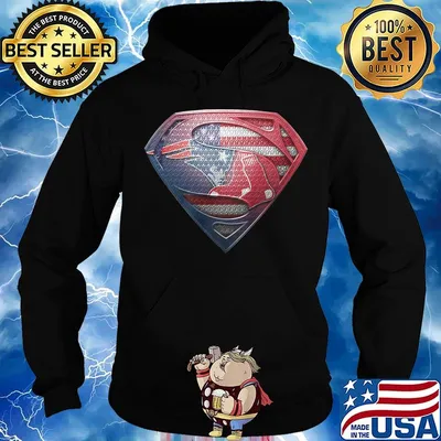 Superman new england patriots and boston red sox american flag independence day s Hoodie