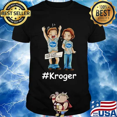 Supernatural dean winchester oh my kroger shirt