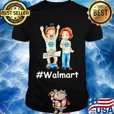 Supernatural dean winchester oh my walmart shirt