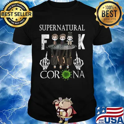 Supernatural mask fuck coronavirus shirt