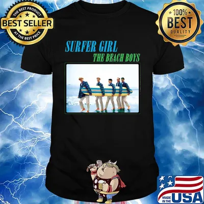 Surfer girl the beach boys shirt