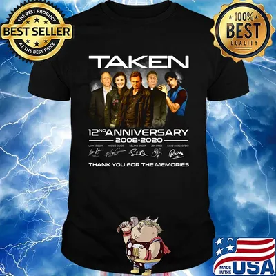 Taken 12nd anniversary 2008 2020 thank you for the memories signatures shirt