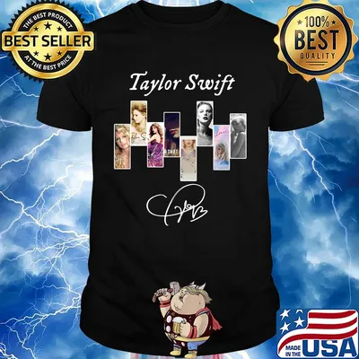 Taylor swift singer signature shirt