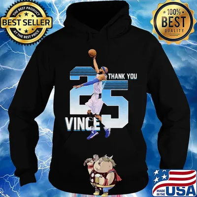 Thank you 25 vince carter basketball player s Hoodie