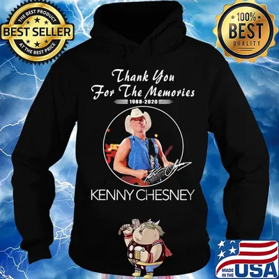 Thank you for the memories 1988 2020 kenny chesney signature s Hoodie