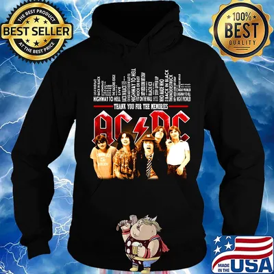 Thank you for the memories AC DC s Hoodie