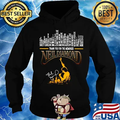 Thank you for the memories neil diamond signature city s Hoodie