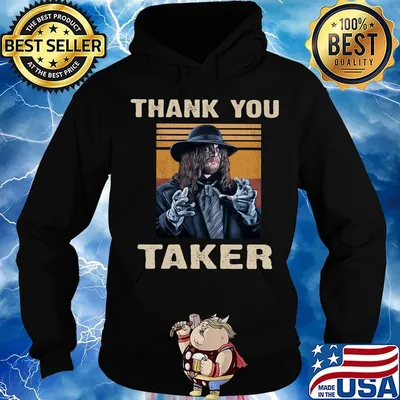 Thank you taker vintage retro s Hoodie