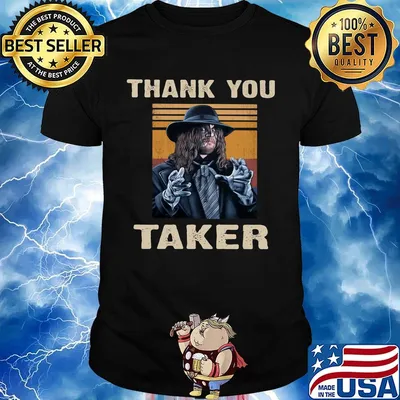 Thank you taker vintage retro shirt
