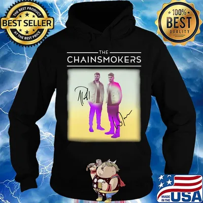 The chainsmokers members signatures s Hoodie
