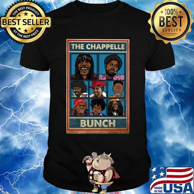 The chappelle bunch characters black live matter shirt