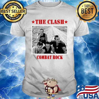 The clash combat rock stars shirt