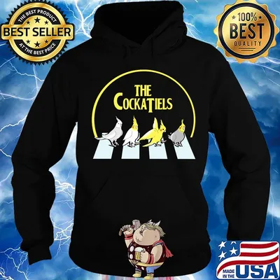 The cockatiels abbey road s Hoodie