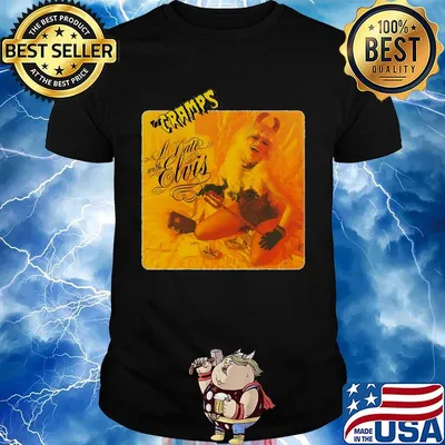 The cramps a date with elvis shirt