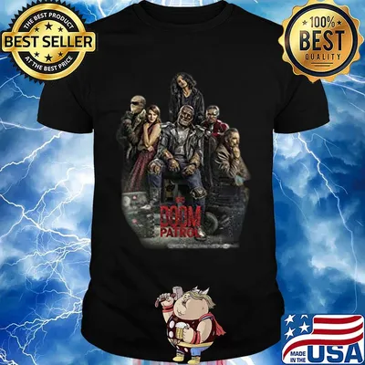 The doom patrol show characters shirt