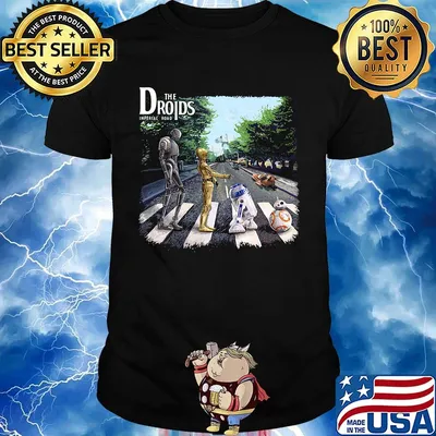 The droids imperial road abbey road shirt