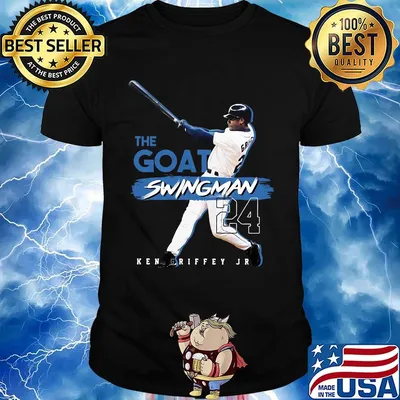 The goat swingman 24 ken griffey jr baseball player shirt