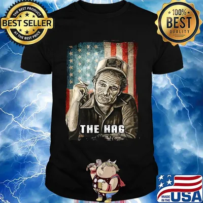The hag smoking american flag independence day shirt