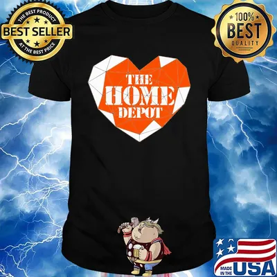The home depot heart diamond shirt
