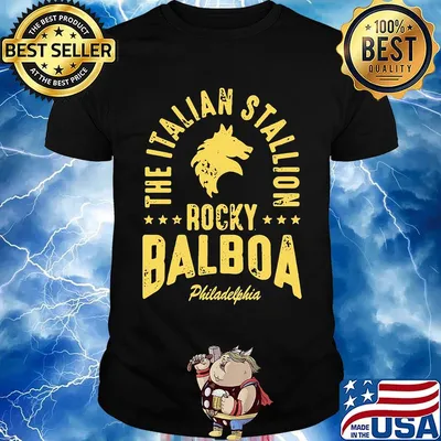 The italian stallion rocky balboa philadelphia stars shirt