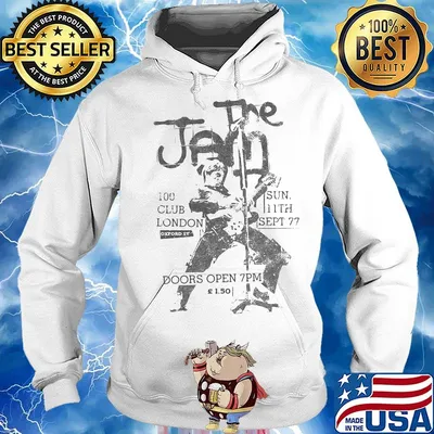 The jam band 100 club london oxford sun 11th sep 77 doors open s Hoodie
