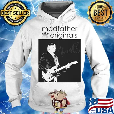 The jam band paul weller modfather originals signature s Hoodie